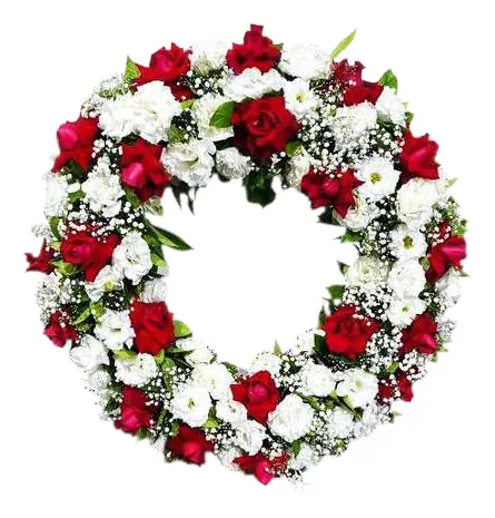 Coroa Guirlanda Luxo de Rosas